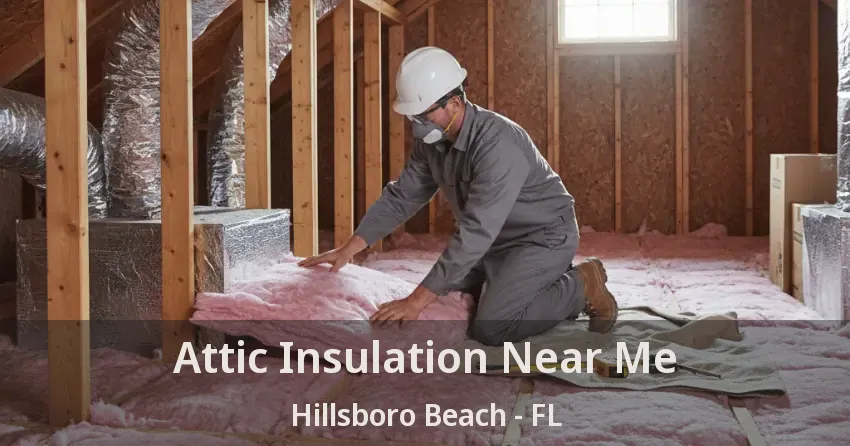 Attic Insulation Near Me Hillsboro Beach - FL