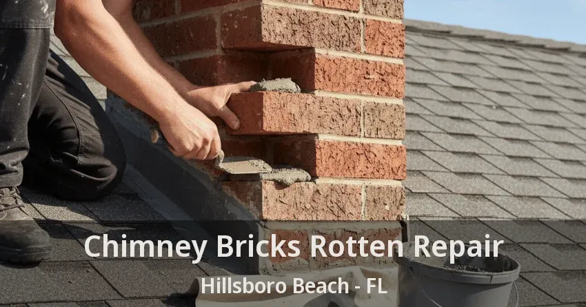 Chimney Bricks Rotten Repair Hillsboro Beach - FL
