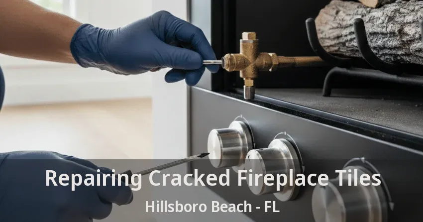 Repairing Cracked Fireplace Tiles Hillsboro Beach - FL
