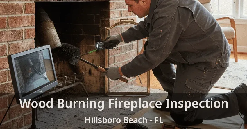 Wood Burning Fireplace Inspection Hillsboro Beach - FL
